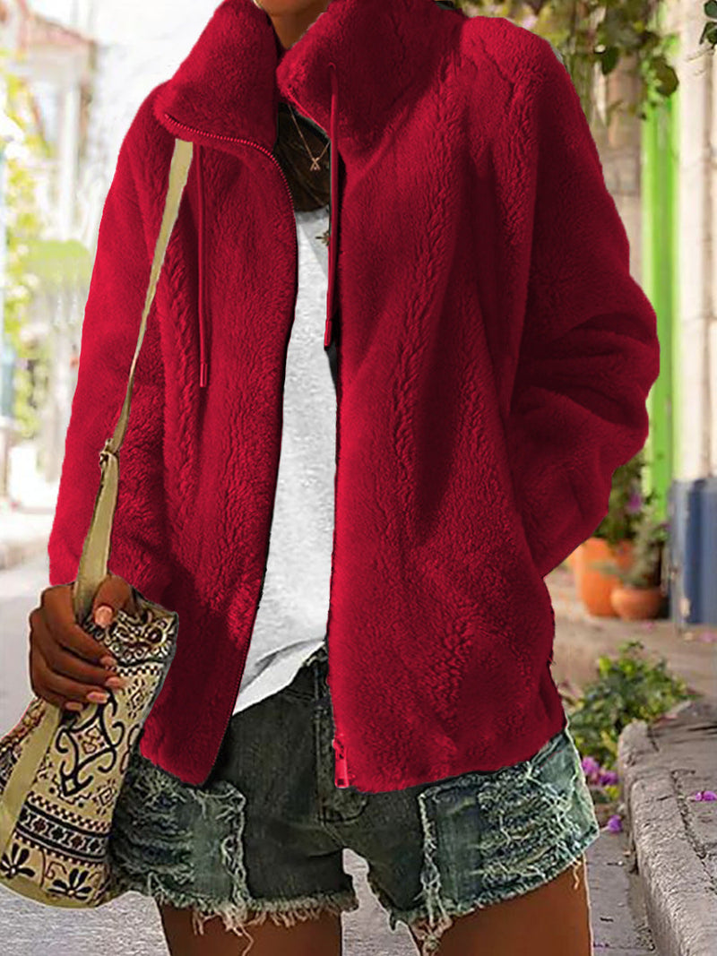 Anmutig gestaltete Jacke
