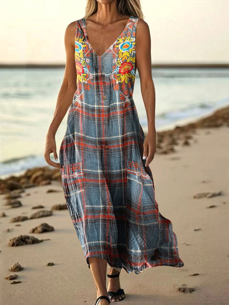 Zeitloser Vintage-Stil Kleid