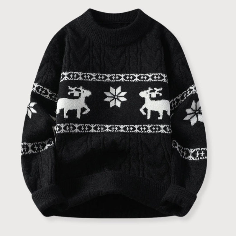 Zeitloser Vintage-Stil Pullover