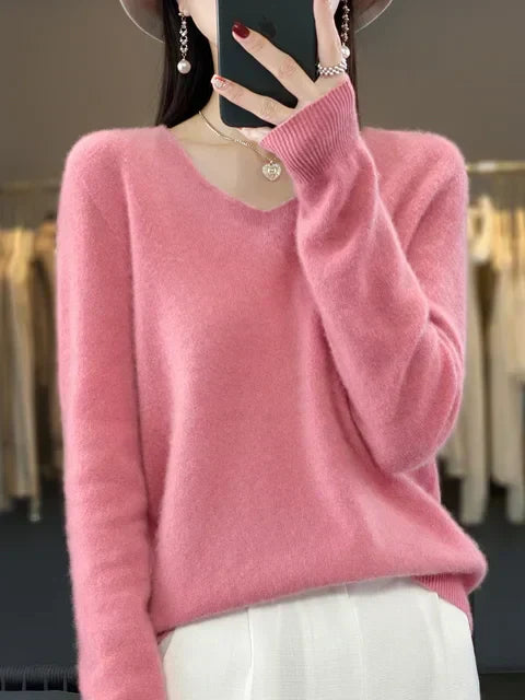 Zeitloser Vintage-Stil Pullover