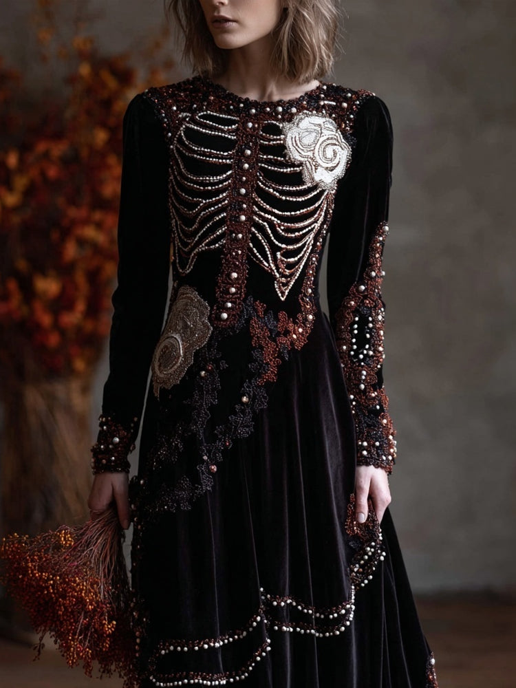 Anmutig gestaltete Kleid