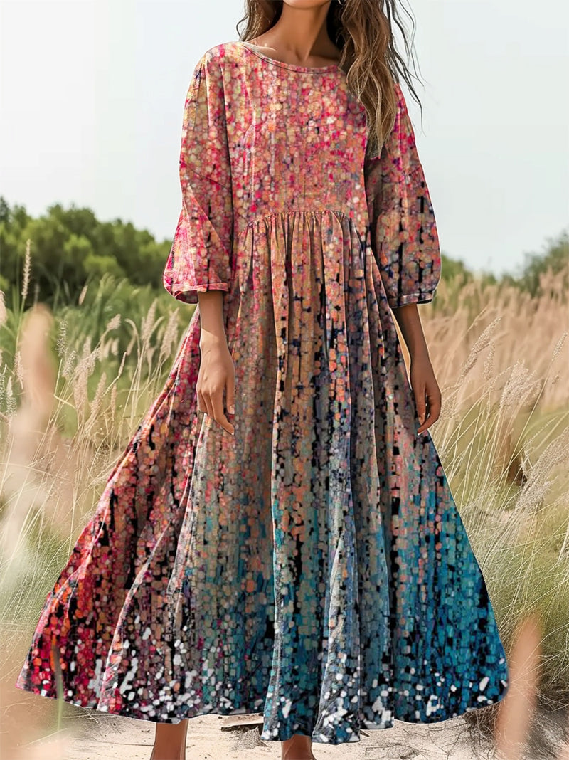 Klassische Vintage Kleid