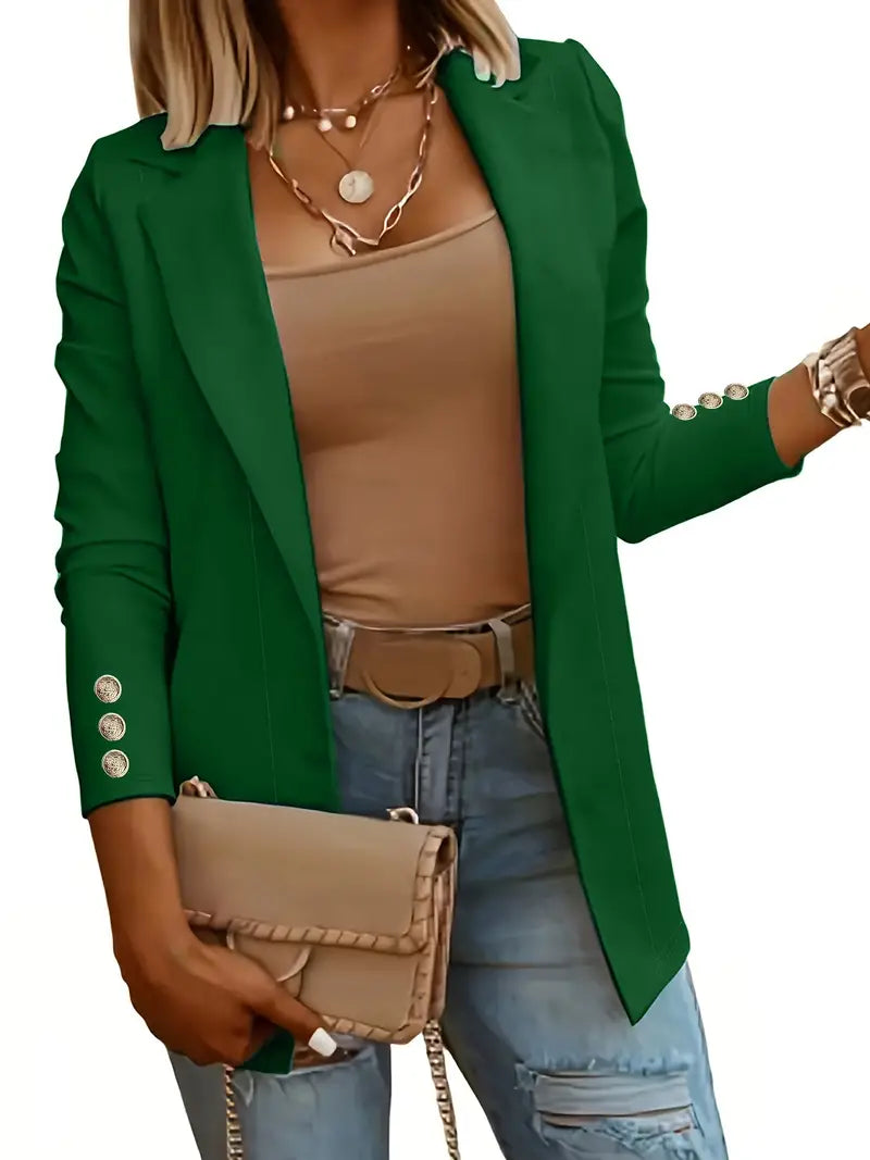 MW | eleganter langärmeliger Blazer für den Frühling