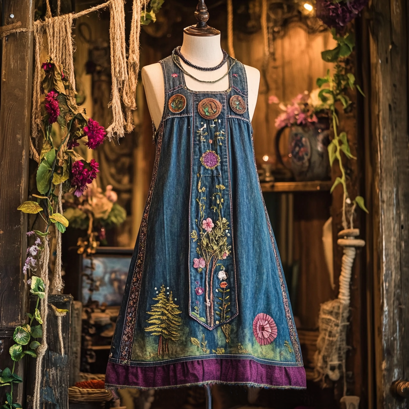 Wunderschön gefertigte Kleid