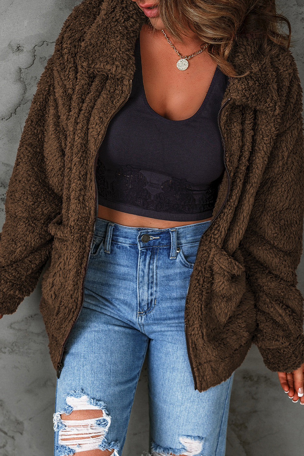 Elegant gestaltete Jacke