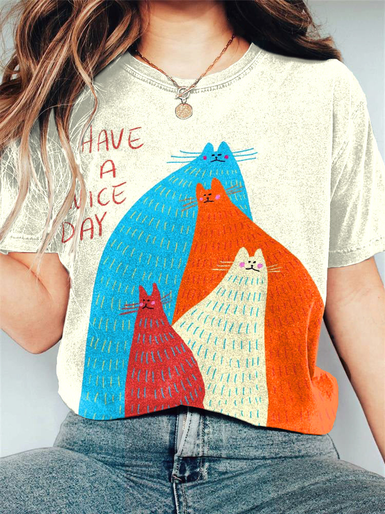 Elegant gestaltete T-Shirt