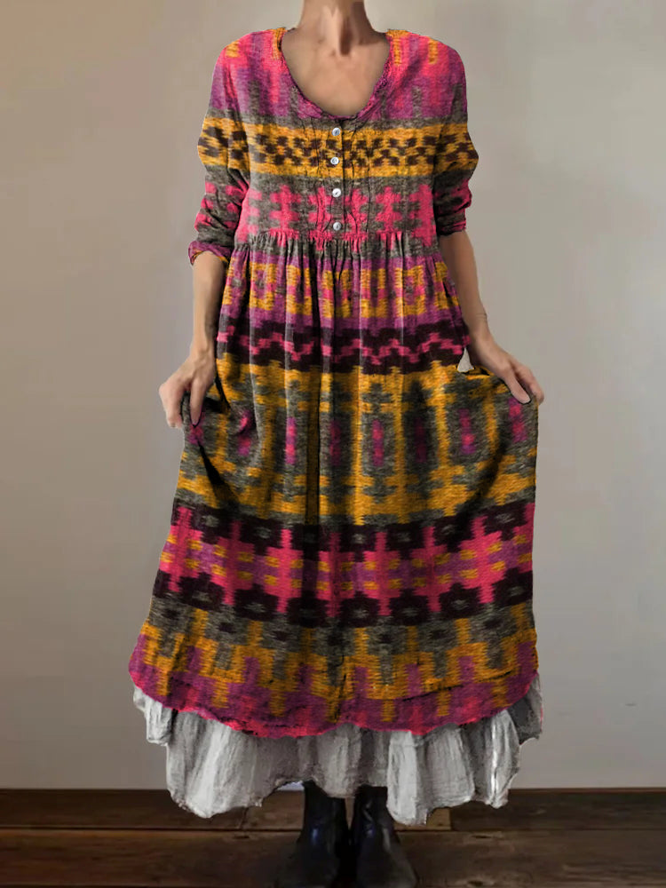 Klassische Vintage Kleid
