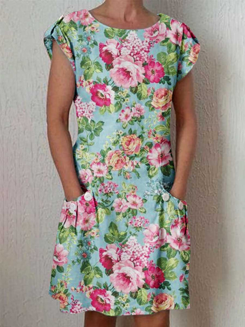 Klassisch gestaltete Kleid