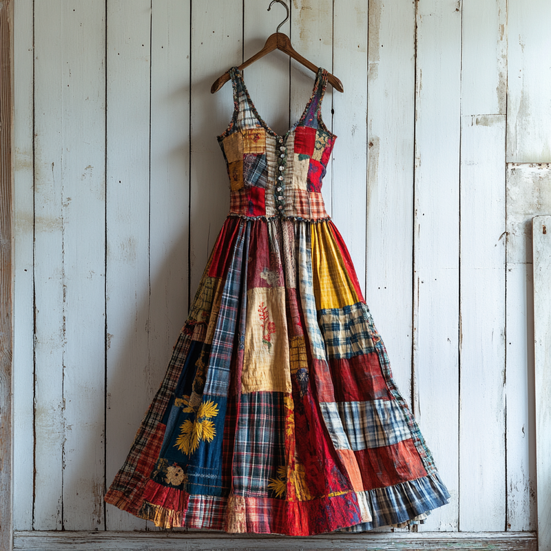 Anmutig gestaltete Kleid
