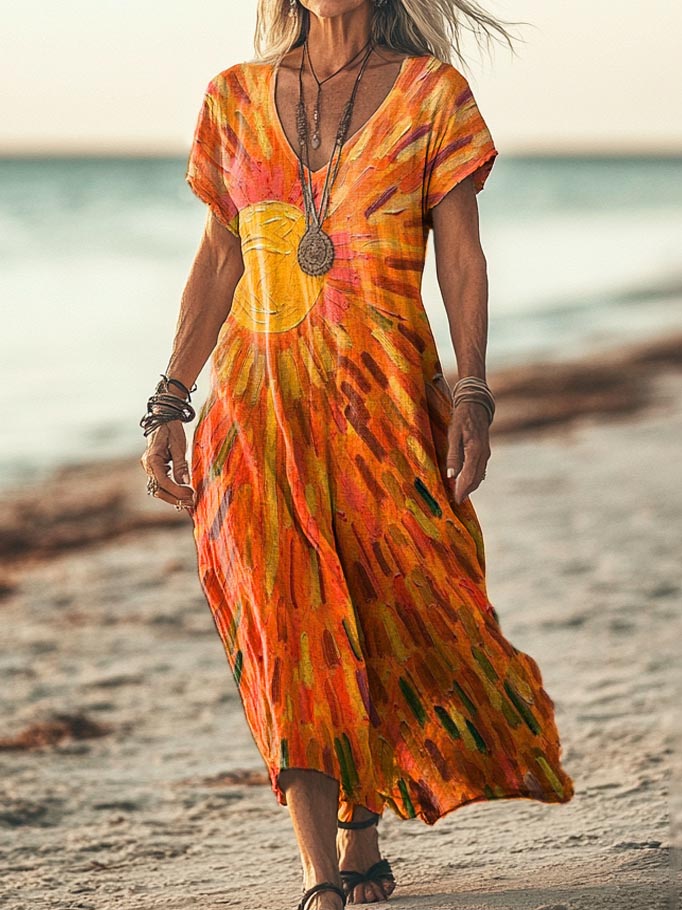 Klassisch gestaltete Kleid