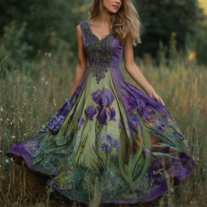 Klassisch gestaltete Kleid