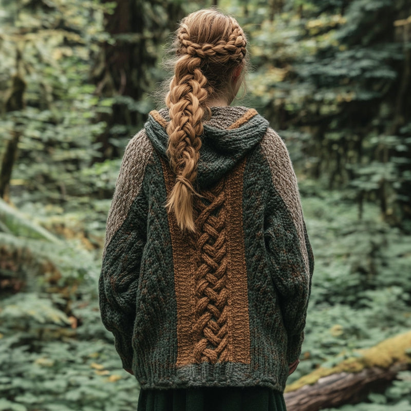 Vintage inspirierte Strickjacke