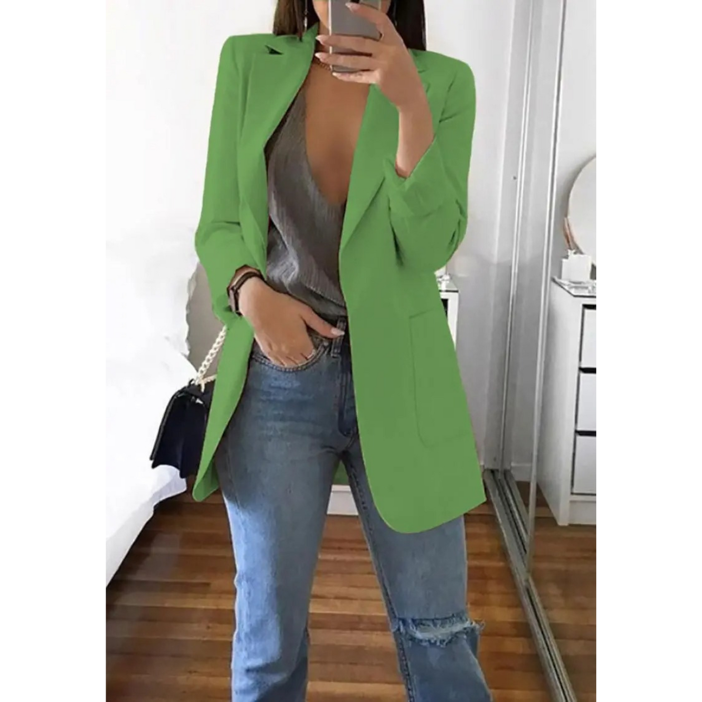 MW | Stilvoller Taschenblazer für Frauen
