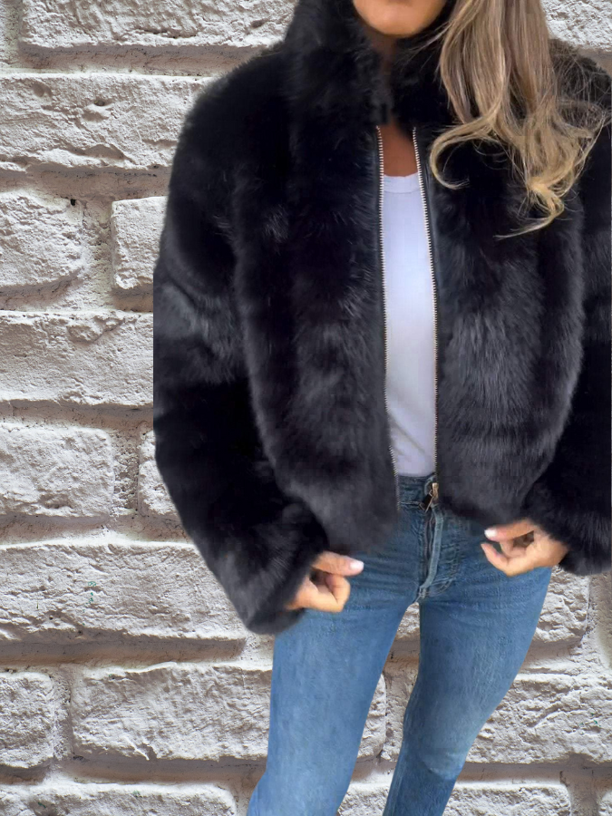 MW | Luxury Furry Jacket für Frauen