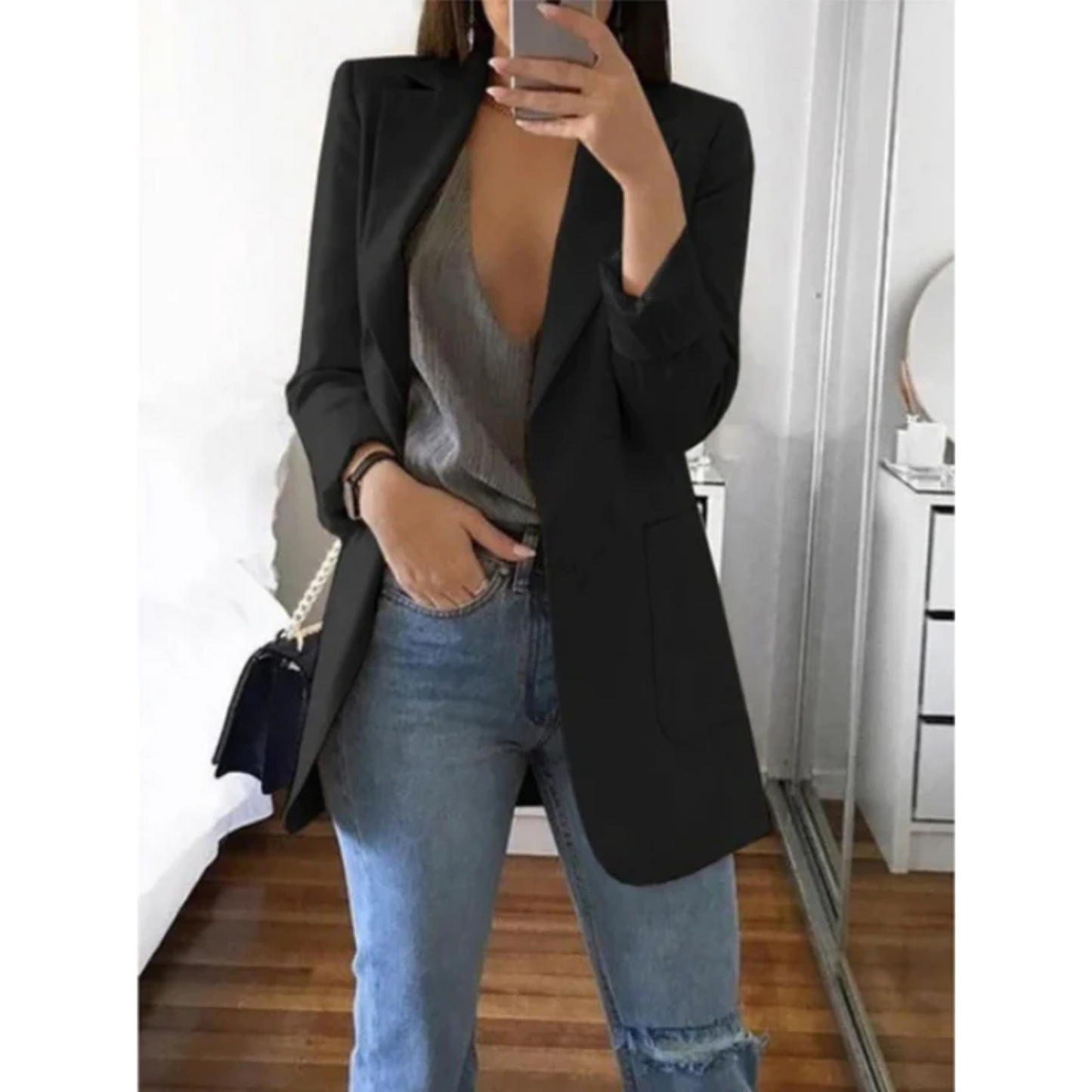 MW | Schmal geschnittener stilvoller Blazer
