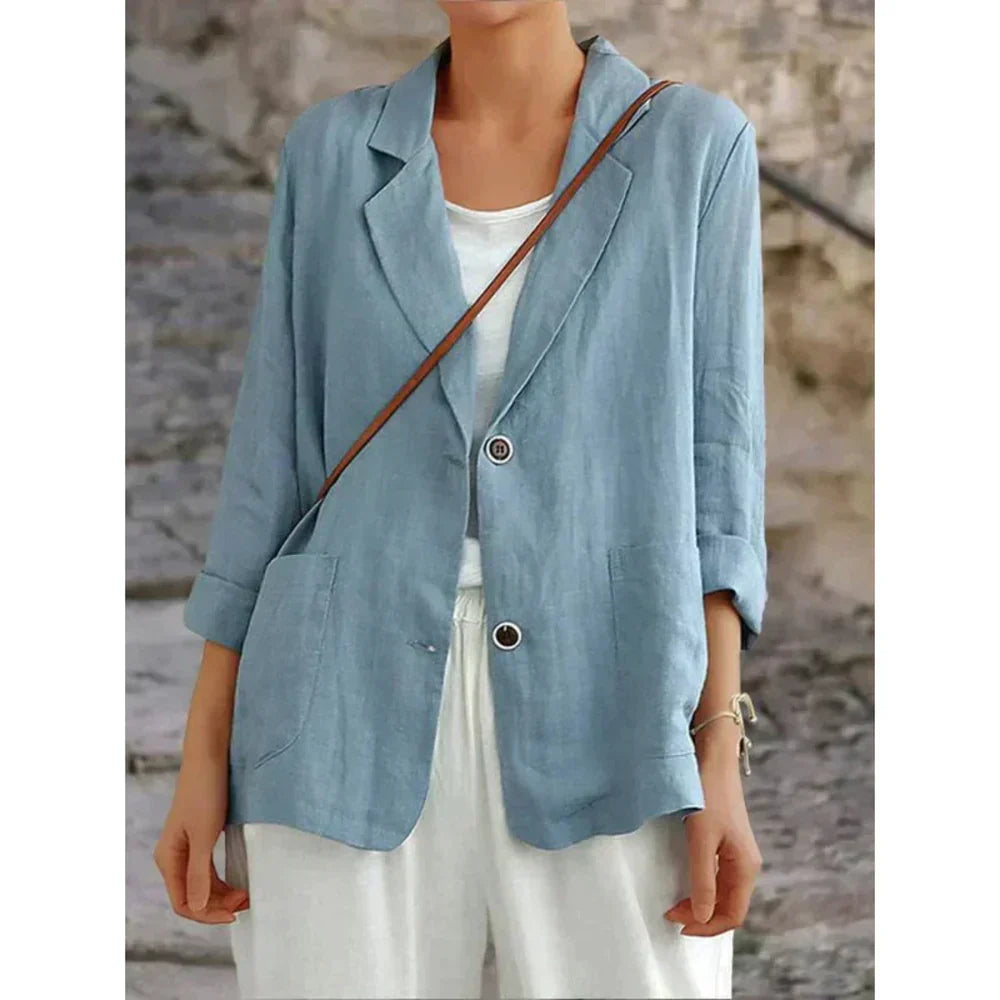 MW | raffiniert stilvoller Leinenblazer