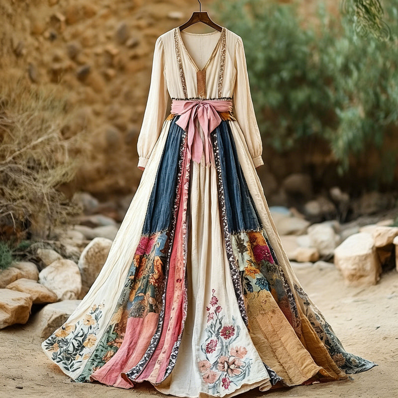 Klassisch gestaltete Kleid