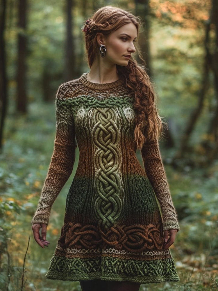 Klassische Vintage Kleid