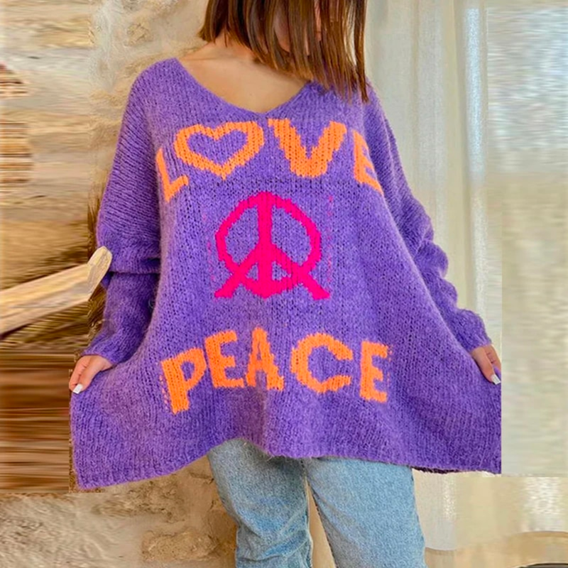Zeitloser Vintage-Stil Pullover