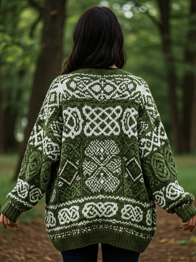 Elegant gestaltete Strickjacke