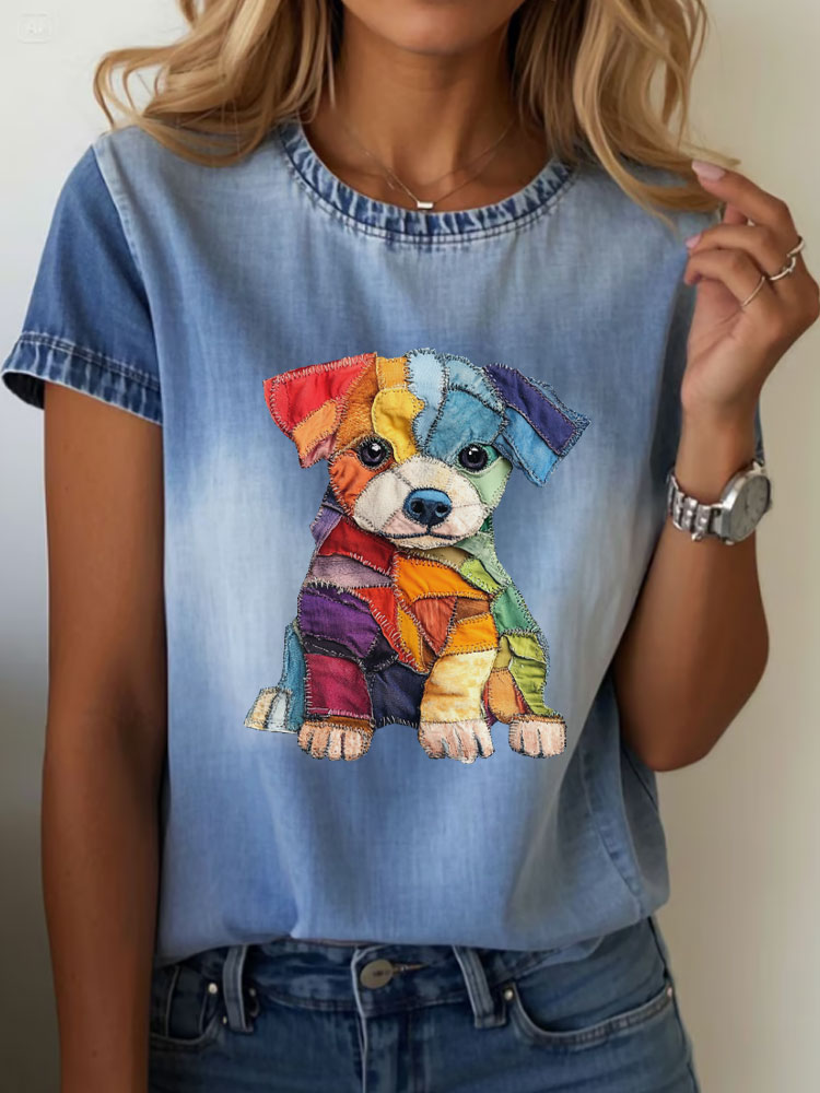 Klassisch gestaltete T-Shirt