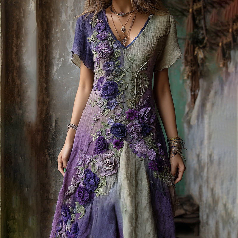 Klassisch gestaltete Kleid