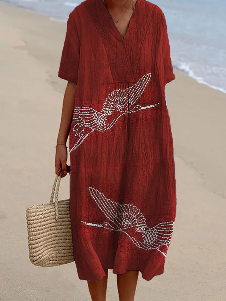 Klassische Vintage Kleid