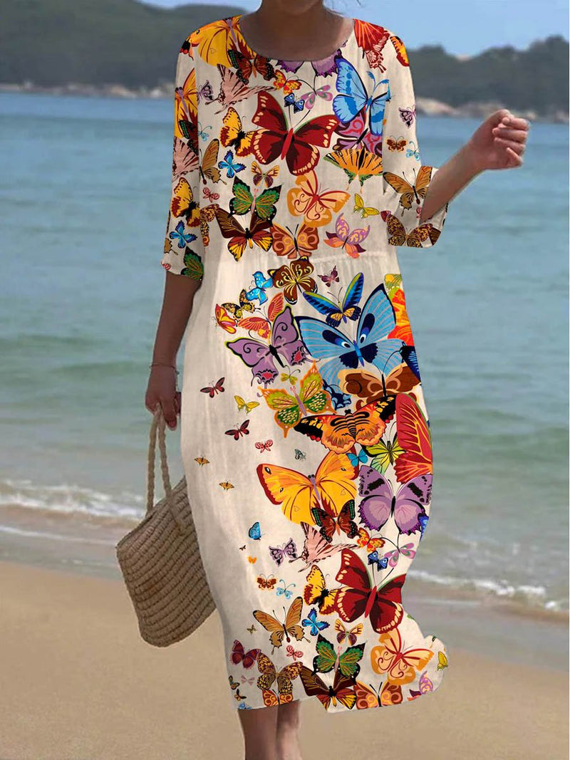Klassische Vintage Kleid