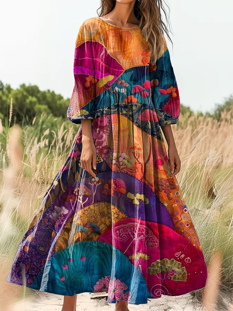 Wunderschön gefertigte Kleid