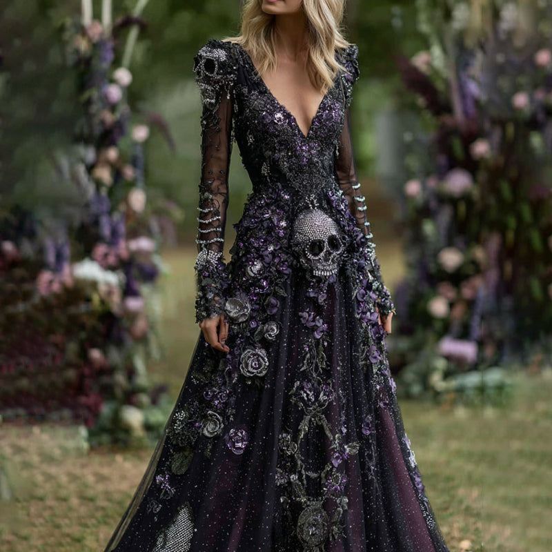 Anmutig gestaltete Kleid