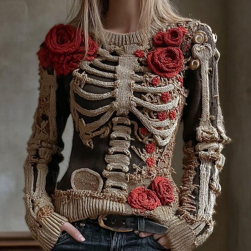 Zeitloser Vintage-Stil Pullover