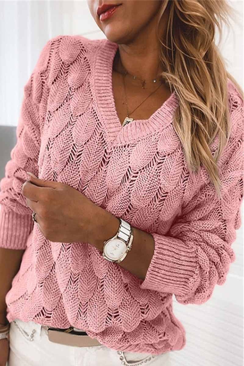 Zeitloser Vintage-Stil Pullover