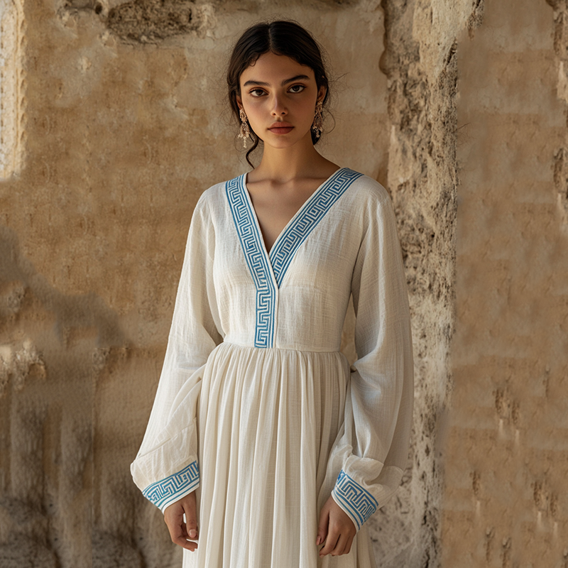 Klassische Vintage Kleid