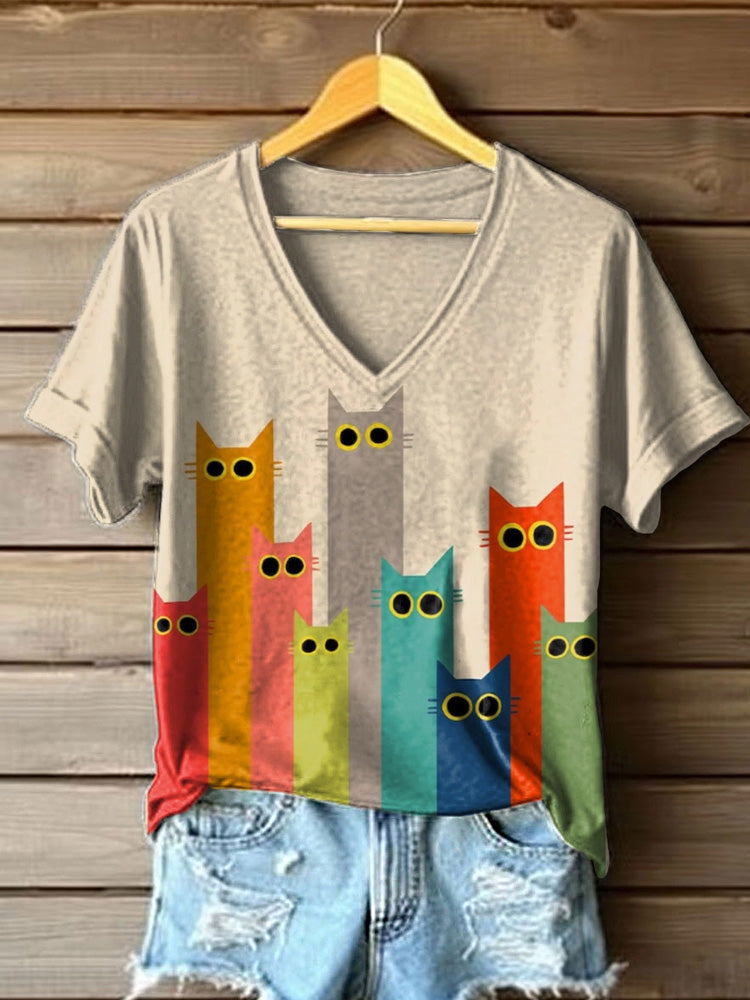 Zeitloser Vintage-Stil T-Shirt