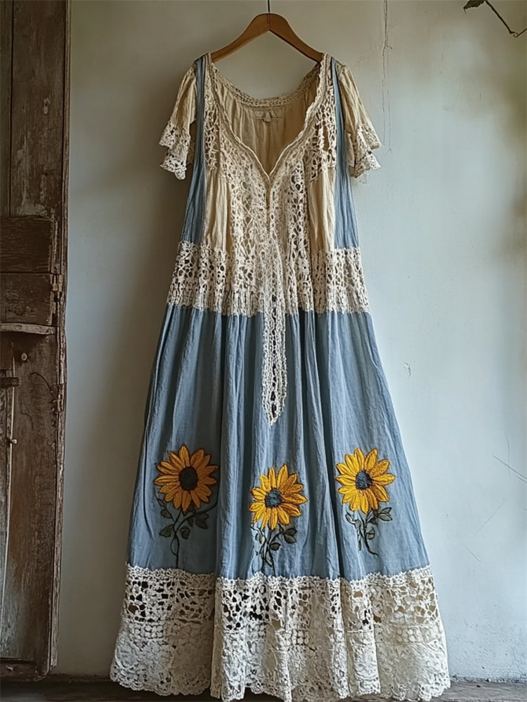 Wunderschön gefertigte Kleid