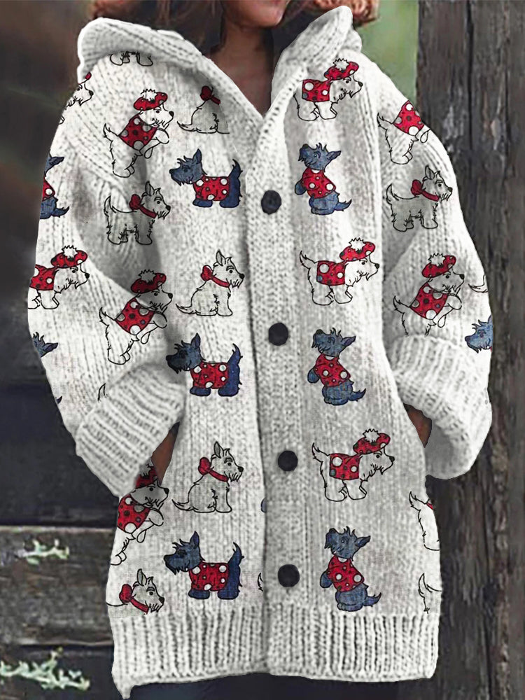 Klassische Vintage Strickjacke