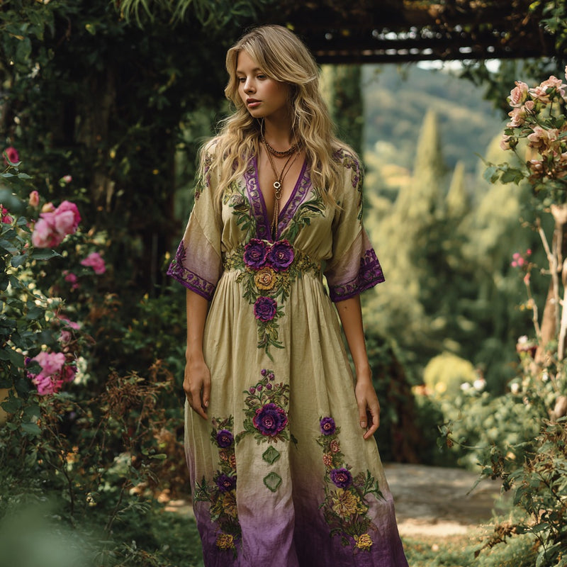 Anmutig gestaltete Kleid