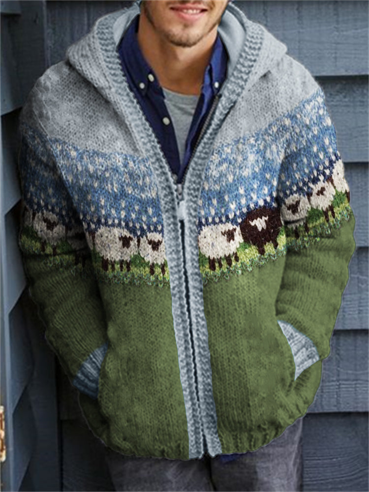 Elegant gestaltete Strickjacke