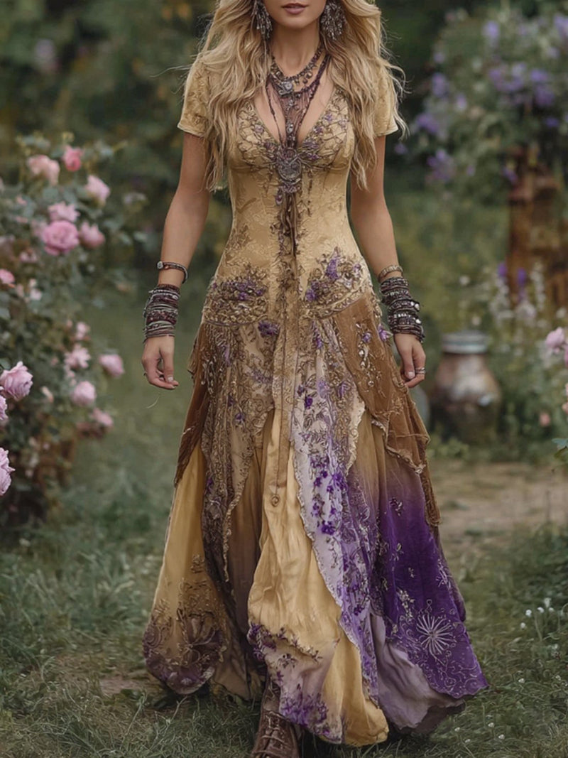 Klassische Vintage Kleid