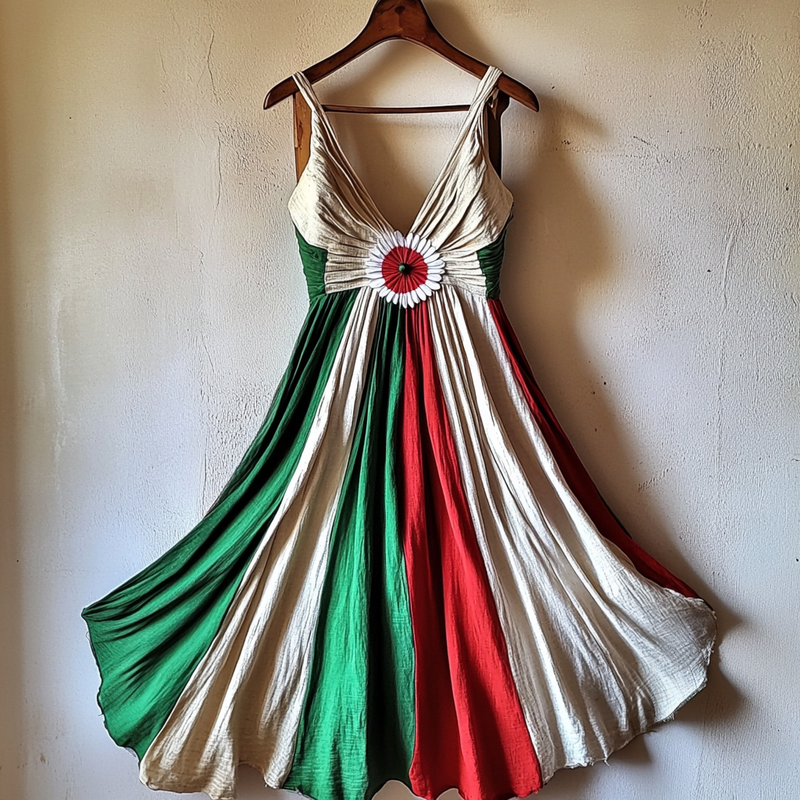 Wunderschön gefertigte Kleid