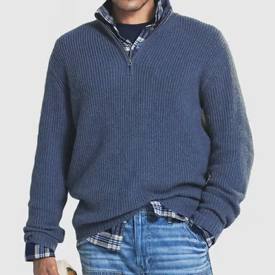 Zeitloser Vintage-Stil-Pullover