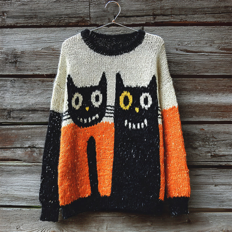 Zeitloser Vintage-Stil Pullover