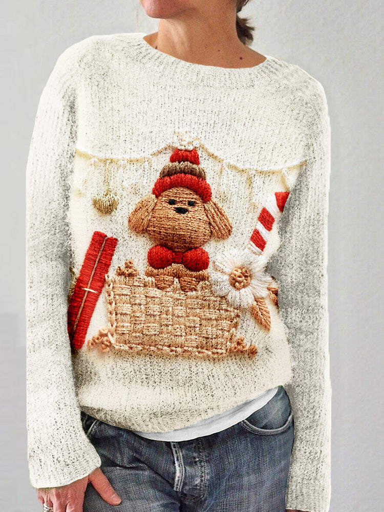 Zeitloser Vintage-Stil Pullover