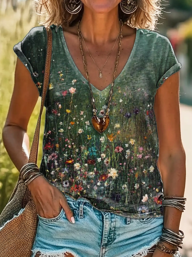 Wunderschön gefertigte T-Shirt