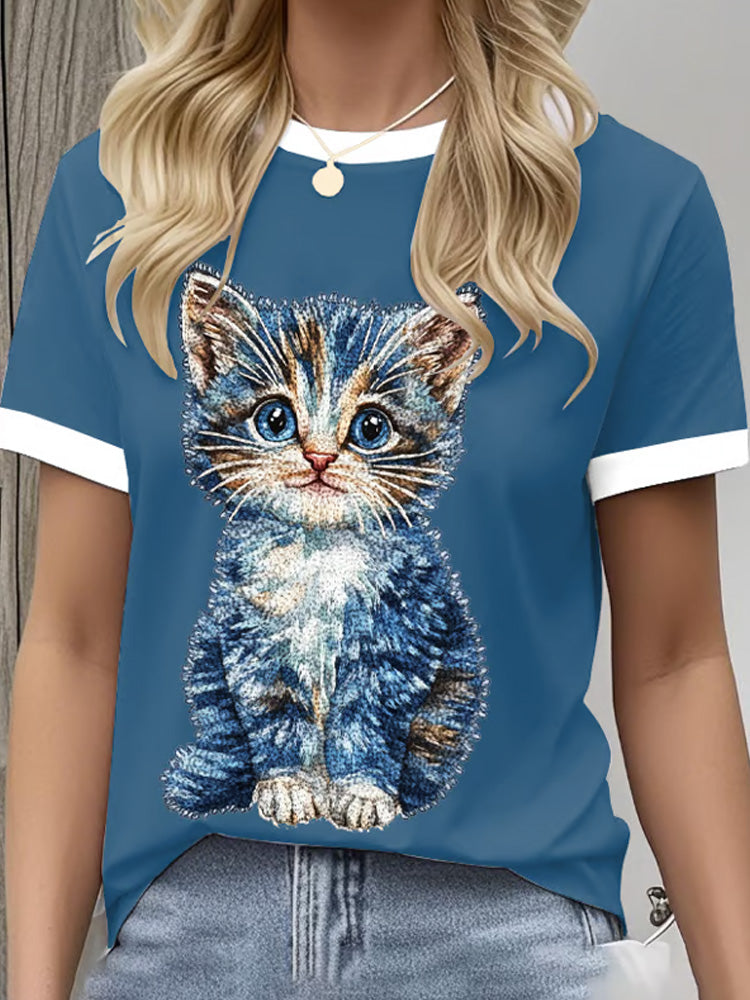 Anmutig gestaltete T-Shirt