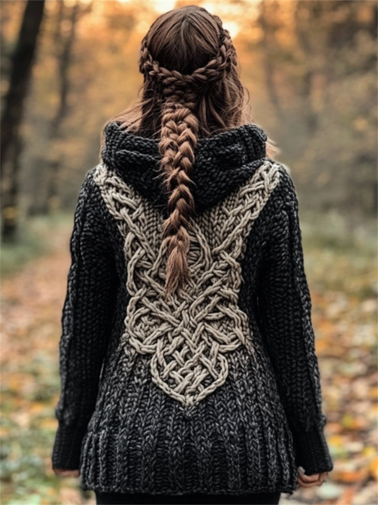 Klassische Vintage Strickjacke