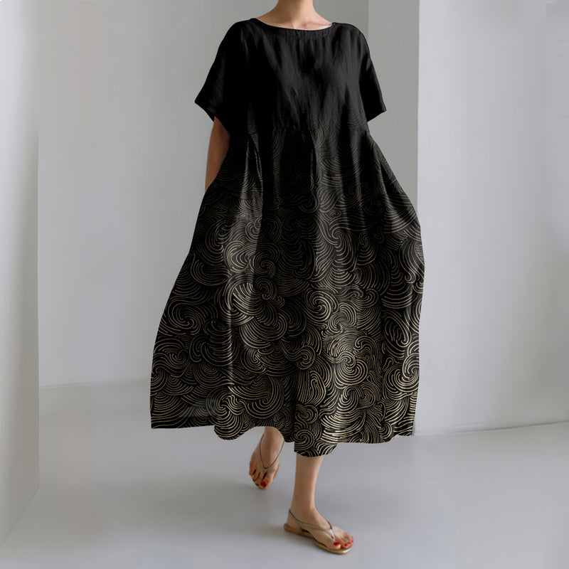 Durchdacht gestaltete Kleid