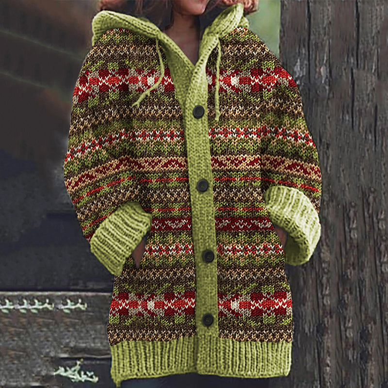 Vintage inspirierte Strickjacke