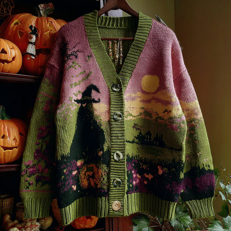 Elegant gestaltete Strickjacke