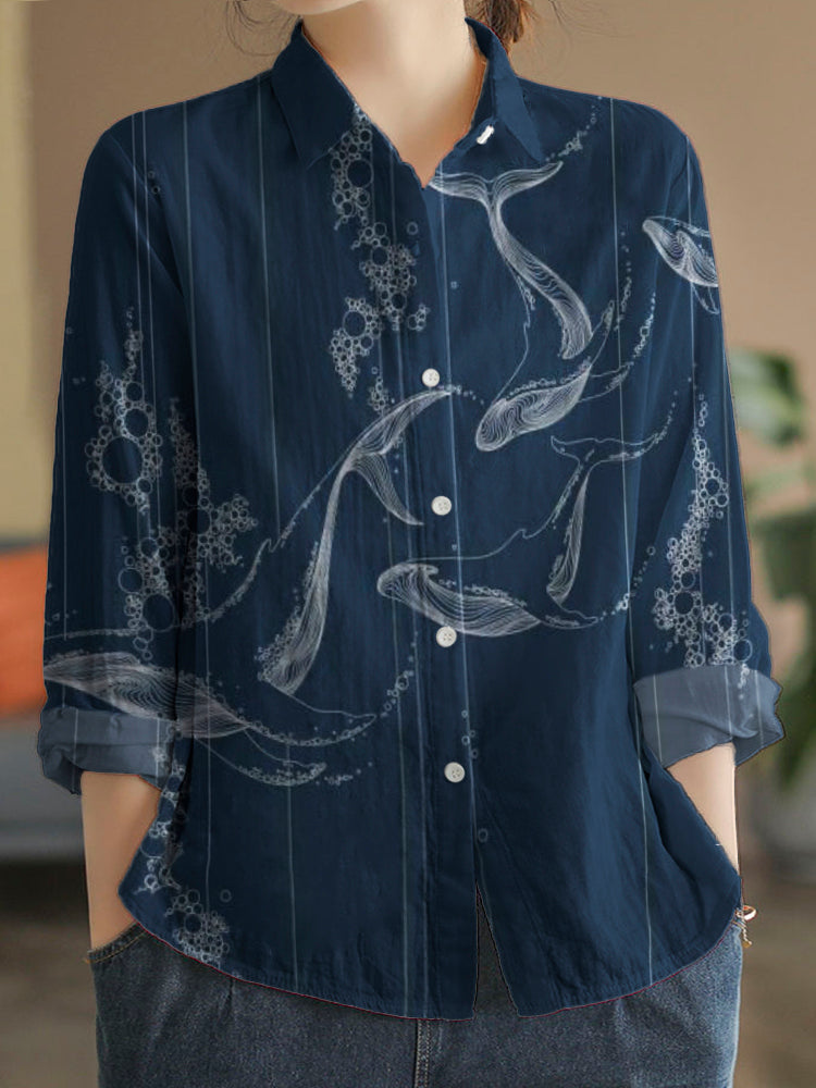 Zeitloser Vintage-Stil Bluse